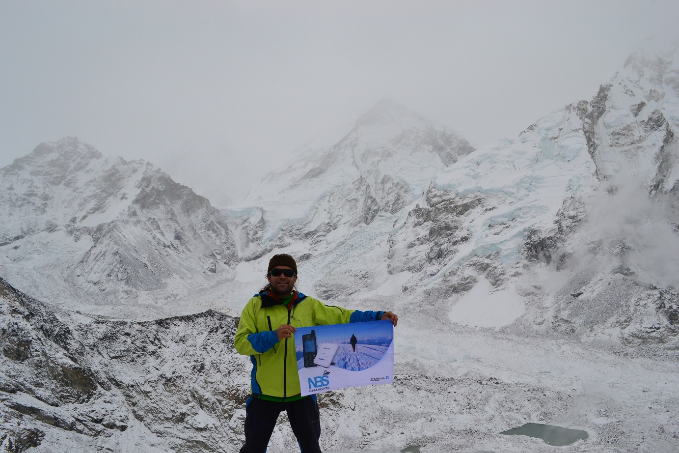 news image - Backed by NBS Communications, alpinist Atanas Skatov becomes the first vegan on Mount Lhotse (8516m)